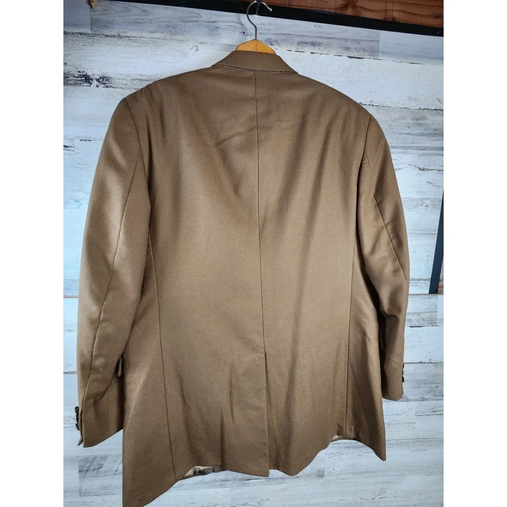 Jos. A. Bank Sport Coat Mens 41 Regular Brown Two Button Wool Blend Blazer‎